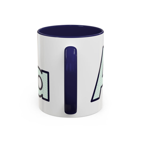 Sweater Letter Mug - A