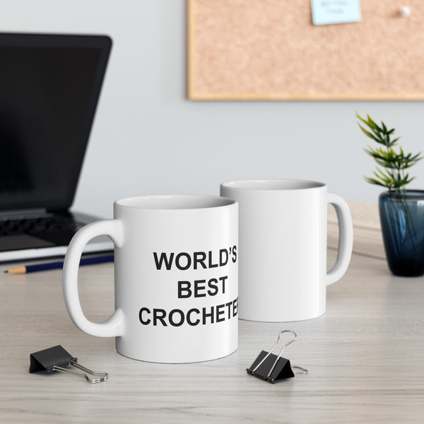 World's Best Crocheter Coffee Mug