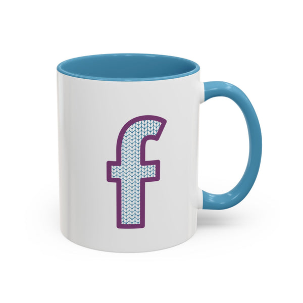 Sweater Letter Mug - F