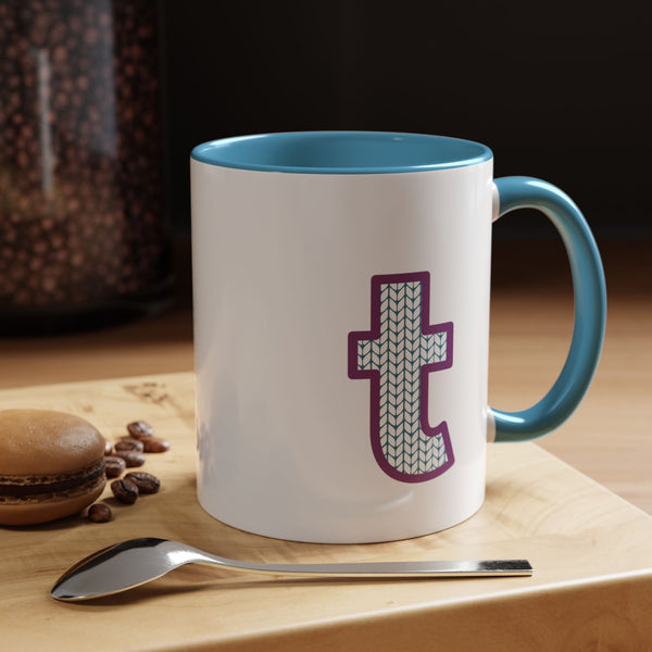 Sweater Letter Mug - T