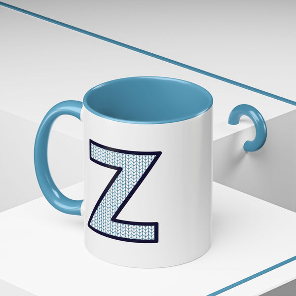 Sweater Letter Mug - Z