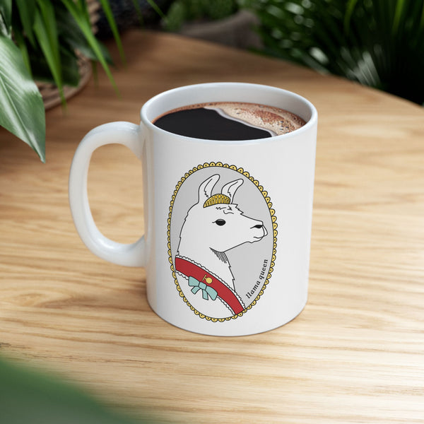 Llama Queen Mug