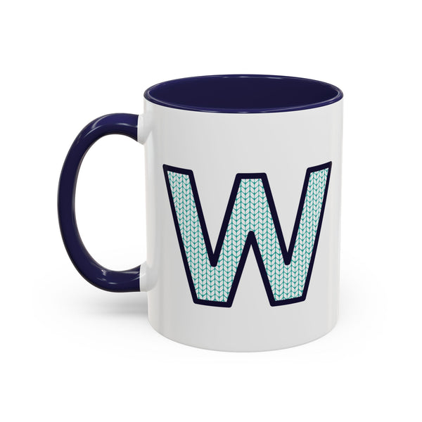 Sweater Letter Mug - W