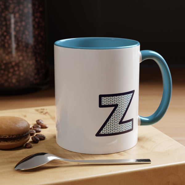 Sweater Letter Mug - Z