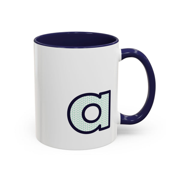 Sweater Letter Mug - A