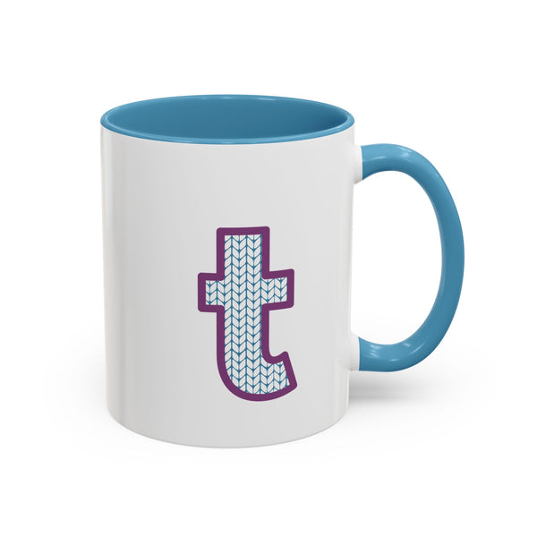 Sweater Letter Mug - T