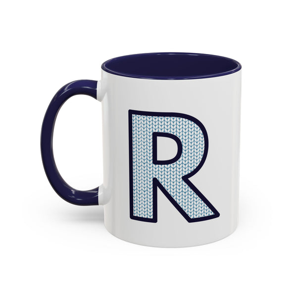 Sweater Letter Mug - R