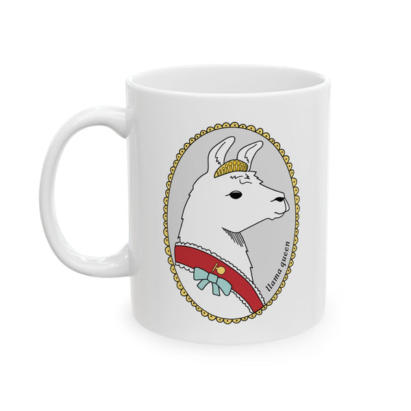 Llama Queen Mug