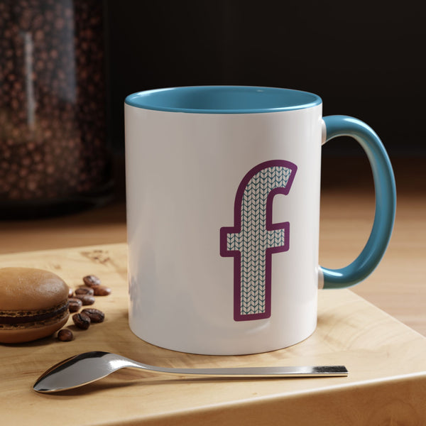 Sweater Letter Mug - F