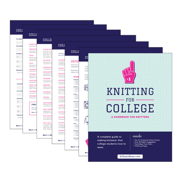 Knitting For College Style Guide E-Book