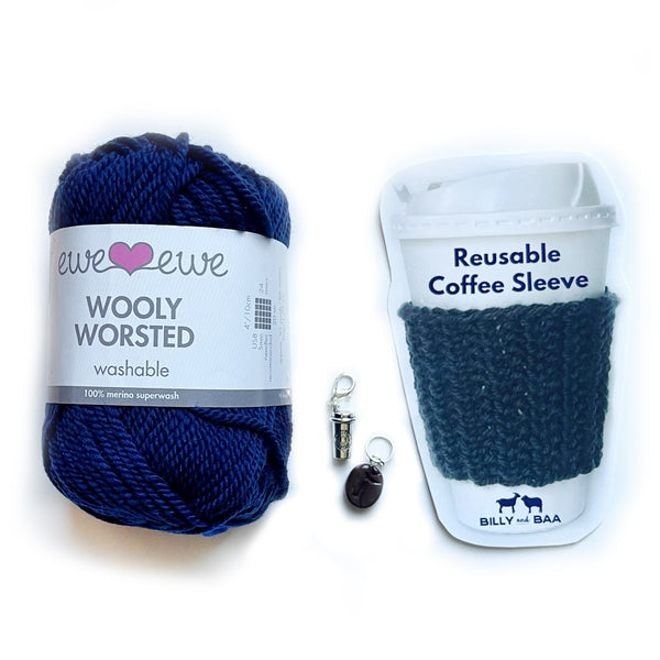 Reusable Coffee Cup Sleeve Kit