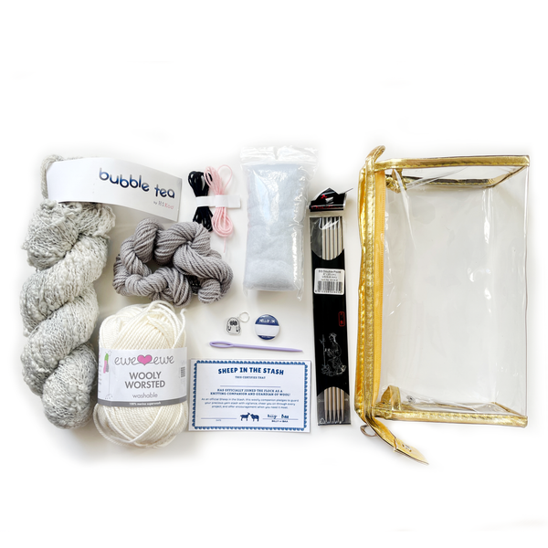 Sheep in the Stash Knitting Kit