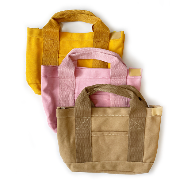 Compact Canvas Tote Bag