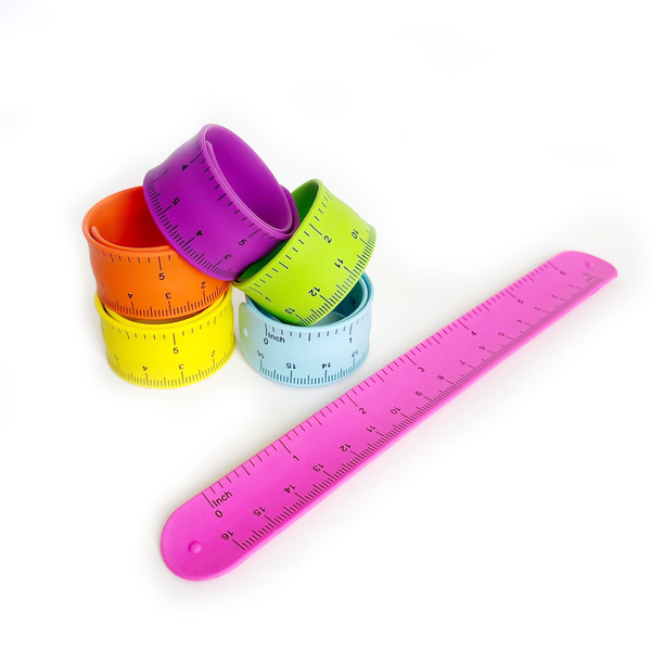 Tape Measure Slap Bracelets