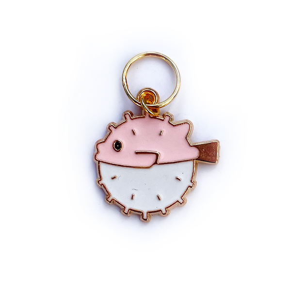 Puffer Fish Stitch Marker