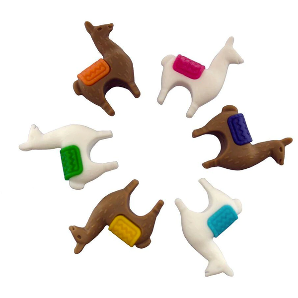 Llama Wine Charms