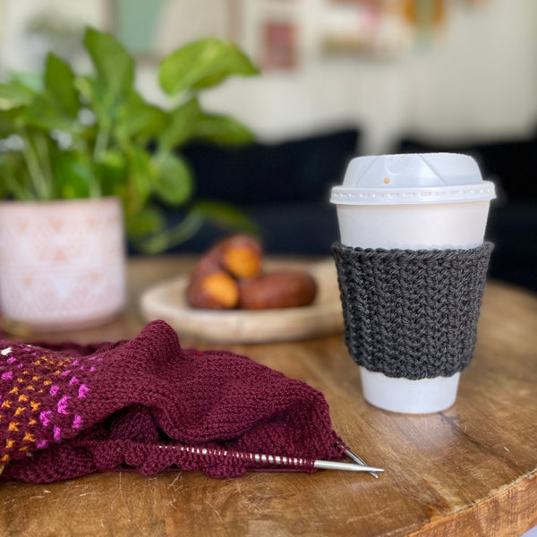 Reusable Coffee Cup Sleeve Kit